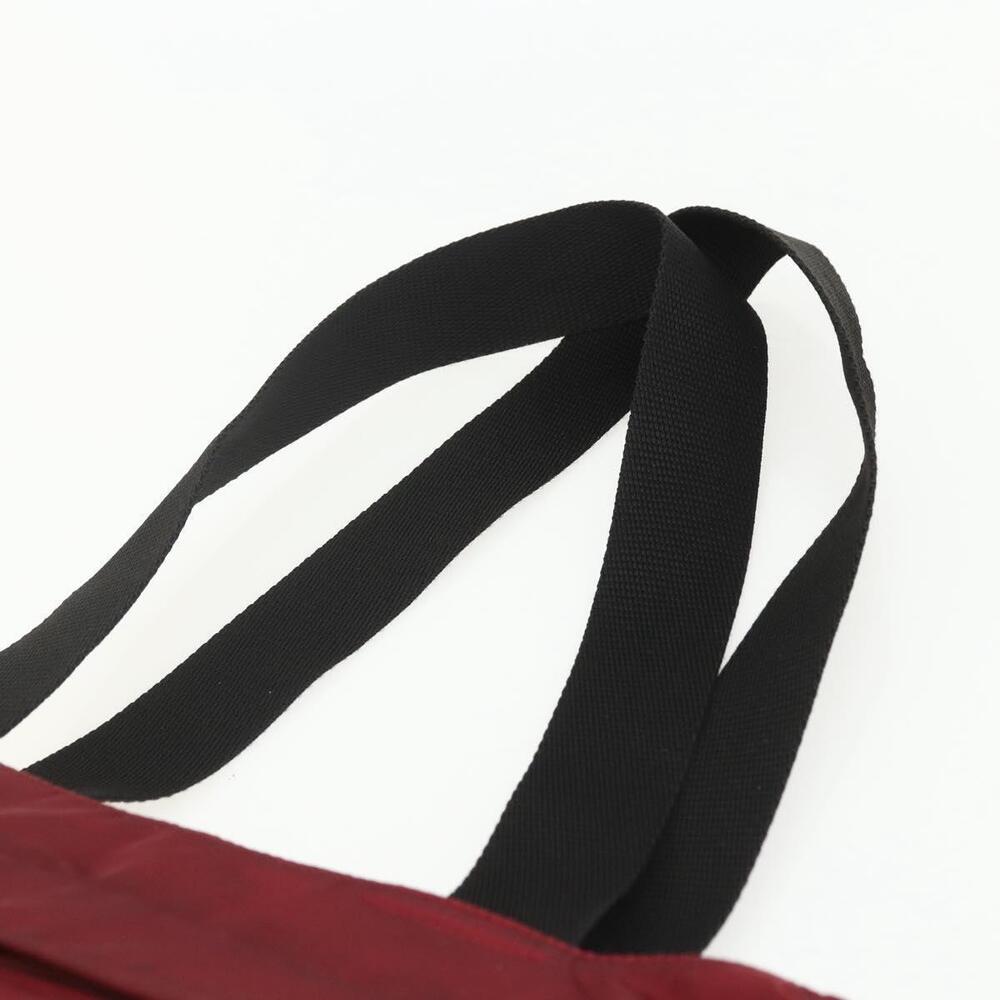 PRADA Sports Tote Bag Nylon Red Silver Auth ti3508 - Picture 8 of 16